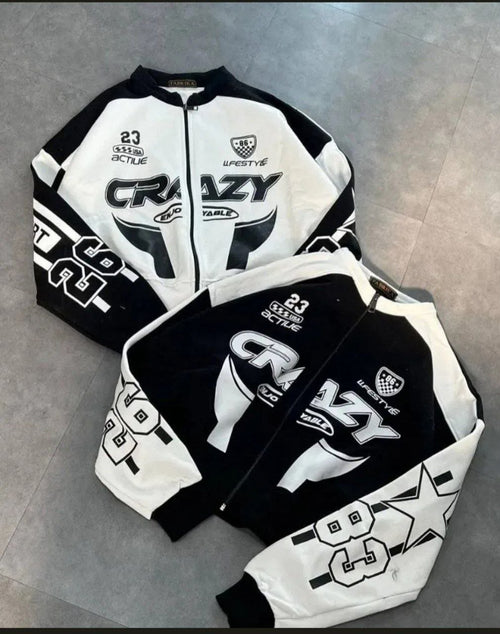 Crazy Jacket - Black & White